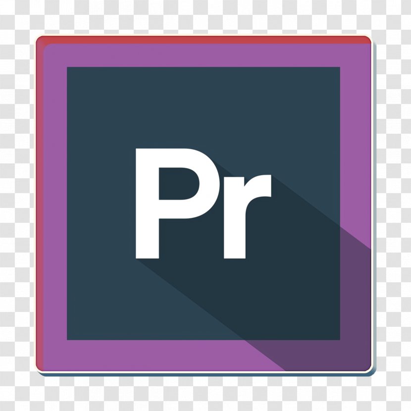 Adobe Logo - Software Icon - Electric Blue Magenta Transparent PNG