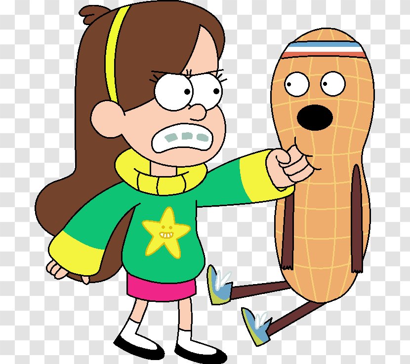 Mabel Pines Pickled Cucumber Dipper Drawing Disney XD - Xd - Peanut Vector Transparent PNG