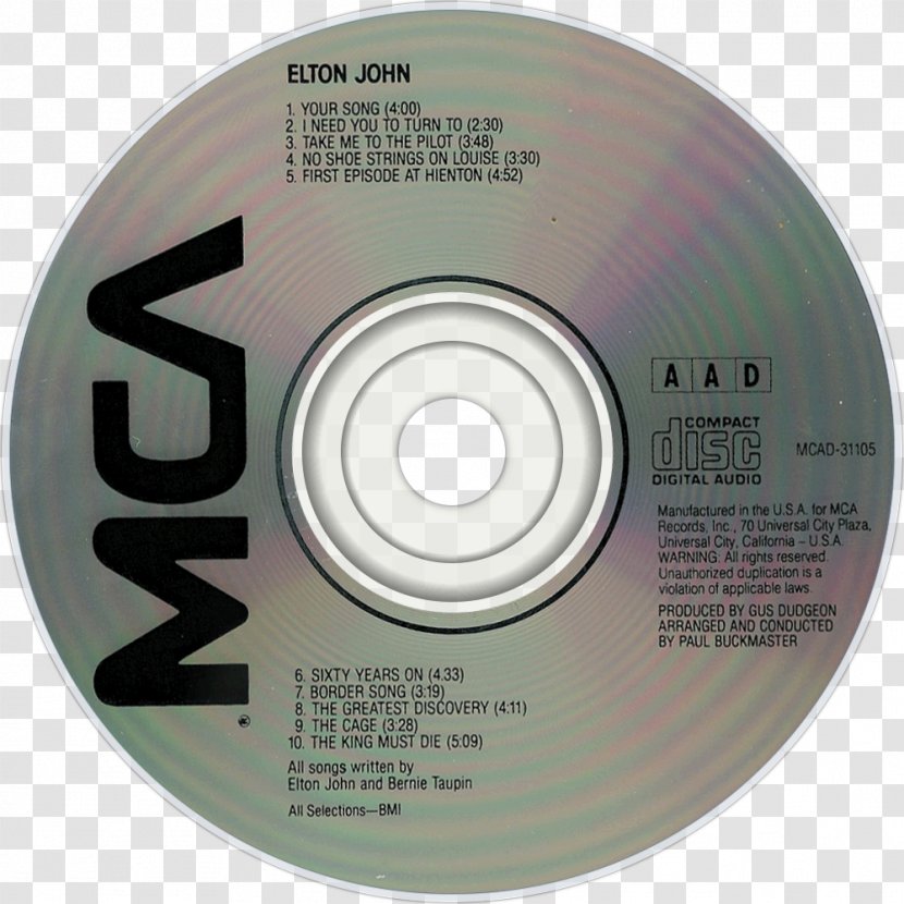 Compact Disc Solo Collection The Allnighter Album No Fun Aloud - Tree - Elton John Transparent PNG