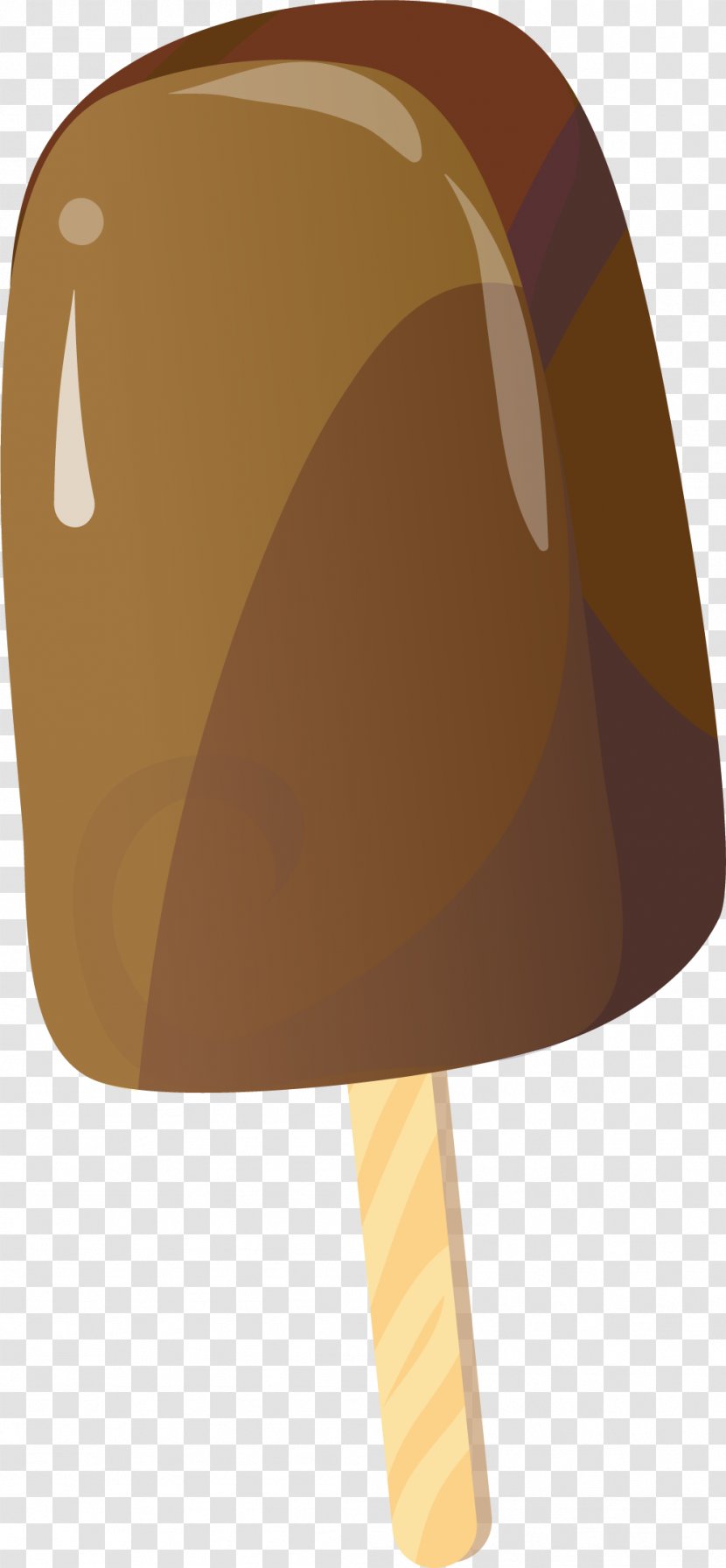 Angle - Brown - Chocolate Popsicle Material Transparent PNG