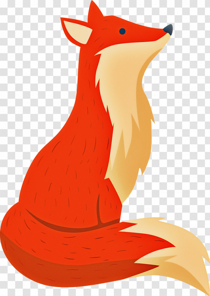 Red Animal Figure Red Fox Transparent PNG