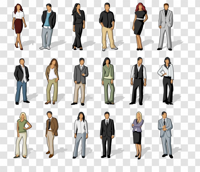 Business Casual Clothing Clip Art - Man Transparent PNG