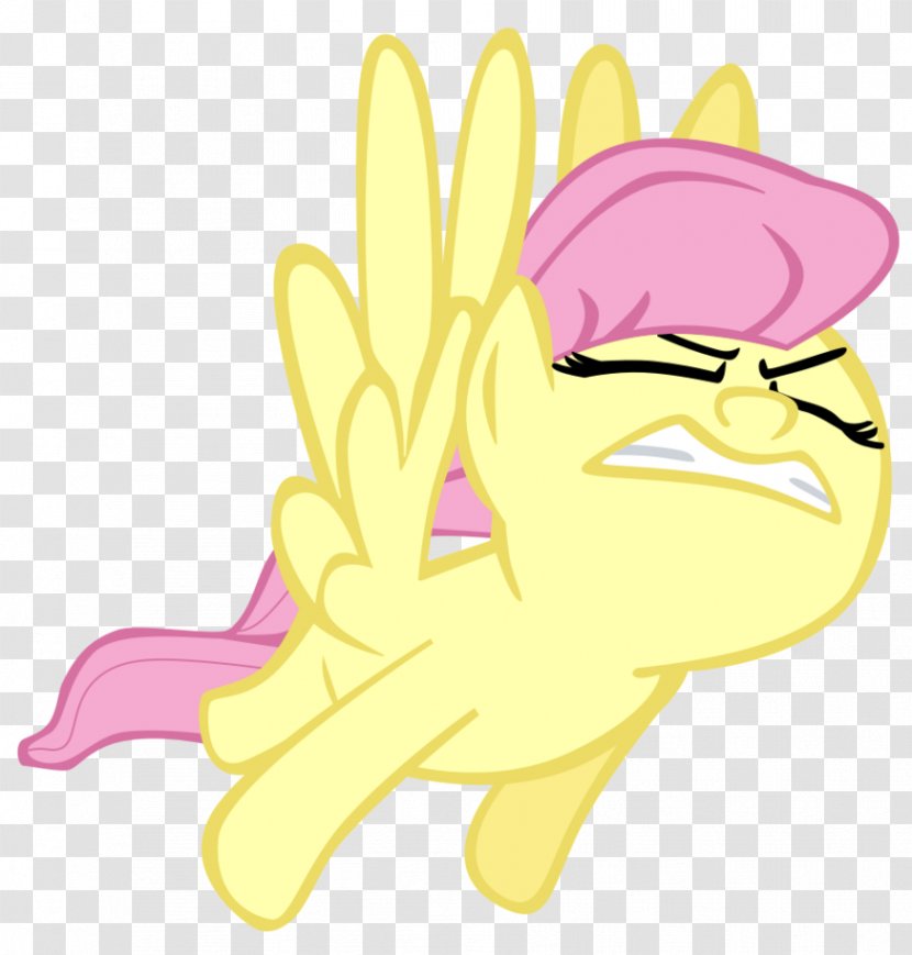 Fluttershy Rainbow Dash Image Illustration Yellow - Fictional Character - Fluttering Vector Transparent PNG