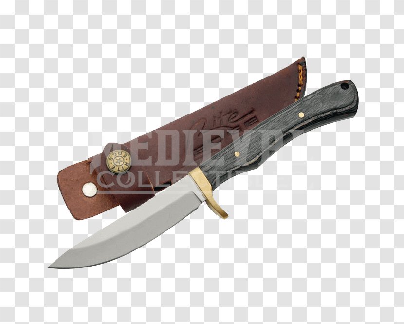 Bowie Knife Hunting & Survival Knives Utility Tang - Drop Point Transparent PNG