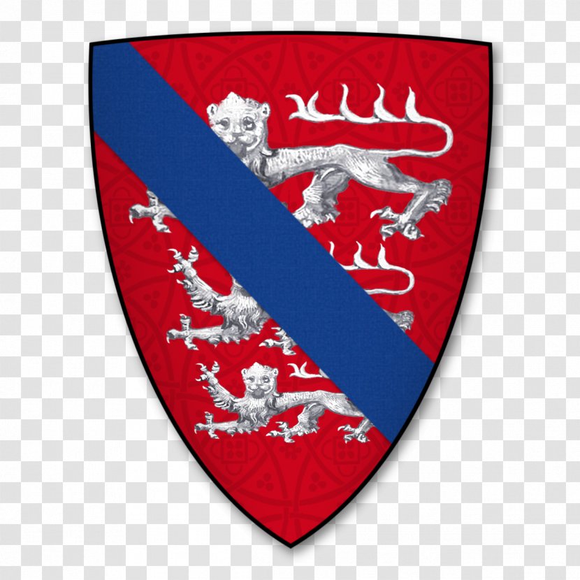 Coat Of Arms Roll Baron Strange Blazon Heraldry - Gules Transparent PNG