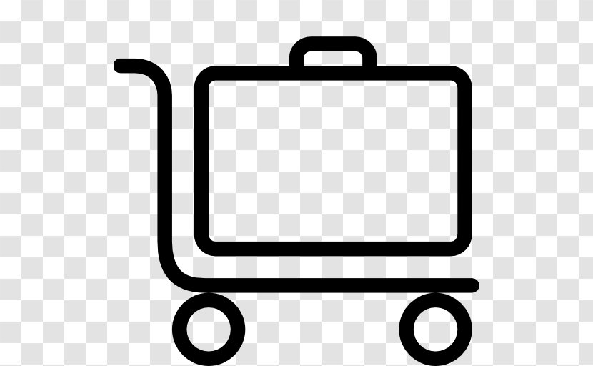 Baggage Trolley Suitcase - Hotel - Trolly Transparent PNG