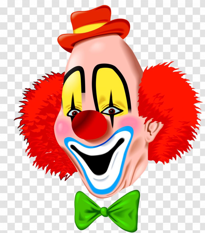 Head Of A Clown Pierrot Clip Art - Blog - Circus Transparent PNG