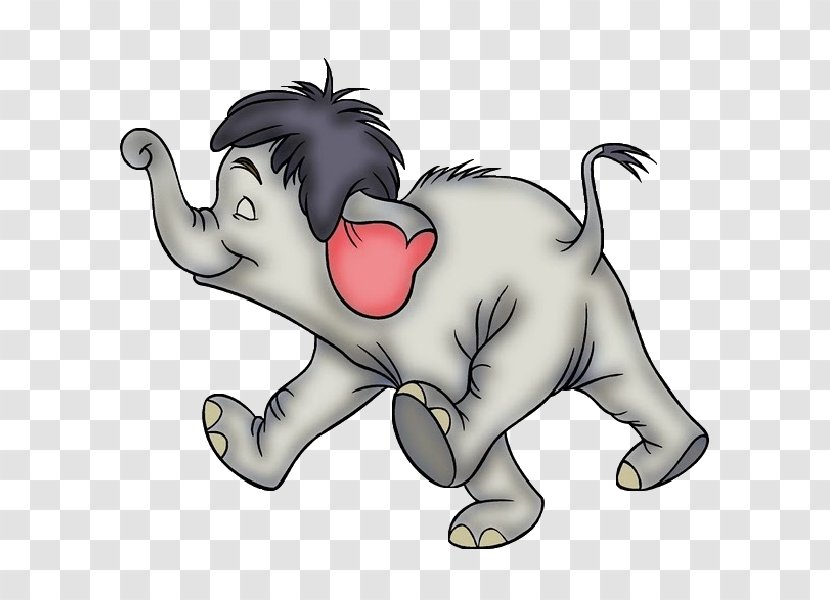 The Jungle Book Colonel Hathi Mowgli Minnie Mouse YouTube - Watercolor Transparent PNG