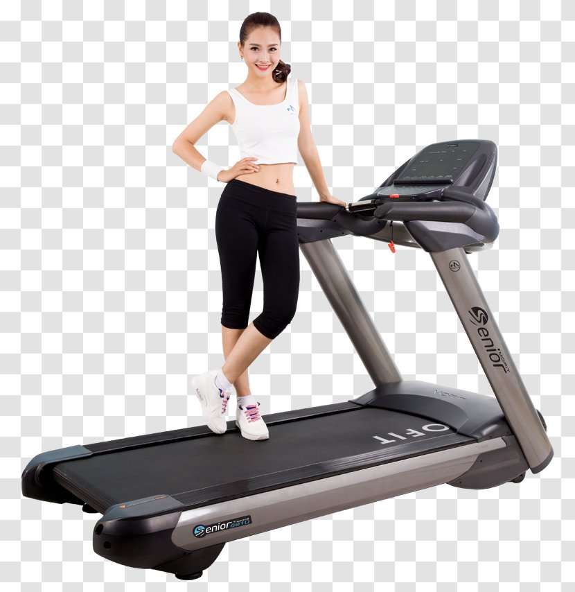 Fitness Centre Treadmill Exercise Equipment Bodybuilding Machine Transparent PNG
