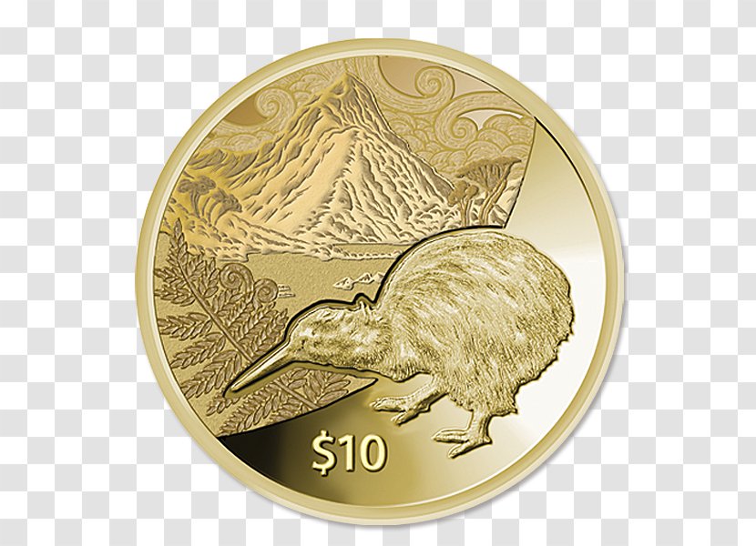 New Zealand Dollar Perth Mint Proof Coinage - Gold Coins Transparent PNG