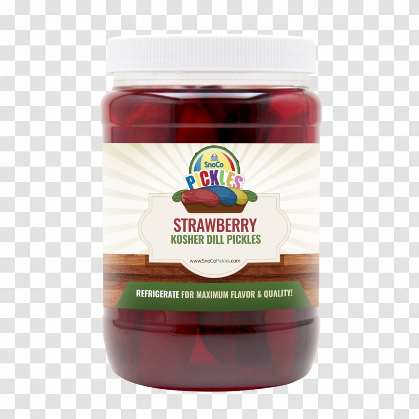 Chutney Flavor Natural Foods Jam - Food - Strawberry Syrup Transparent PNG