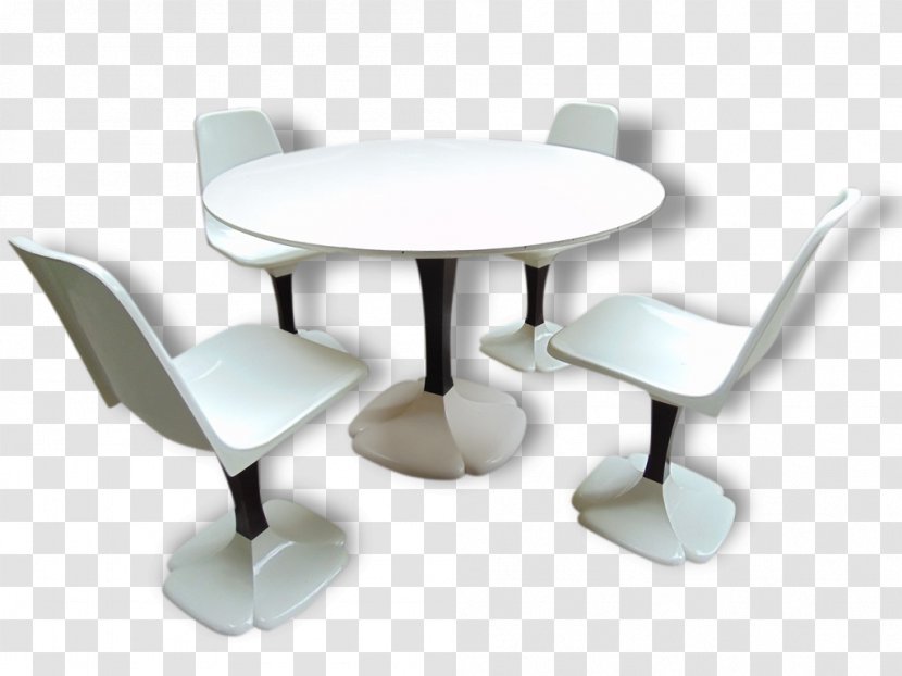 Table Tulip Chair Furniture Transparent PNG