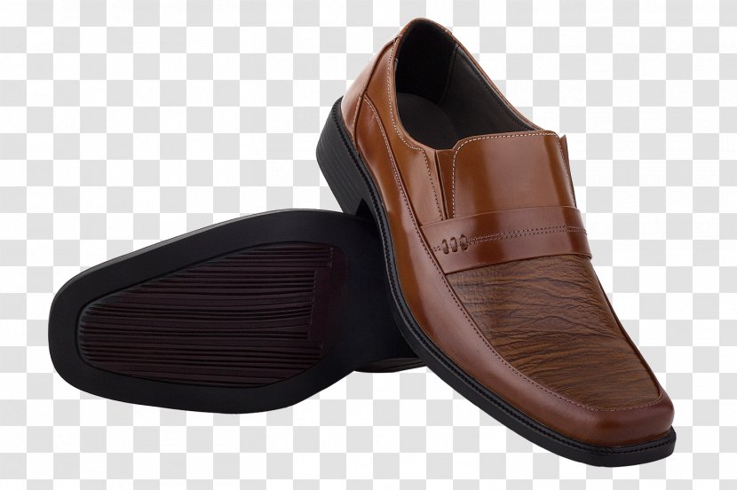 Slip-on Shoe Slipper Leather Sepatu Kerja - SEPATU Transparent PNG