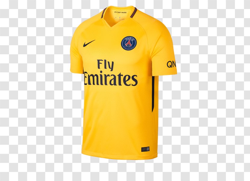 Paris Saint-Germain F.C. T-shirt Third Jersey Nike Store - Away Colours Transparent PNG