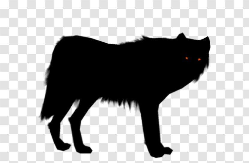 Arctic Wolf Silhouette Dire Clip Art - Werewolf Transparent PNG