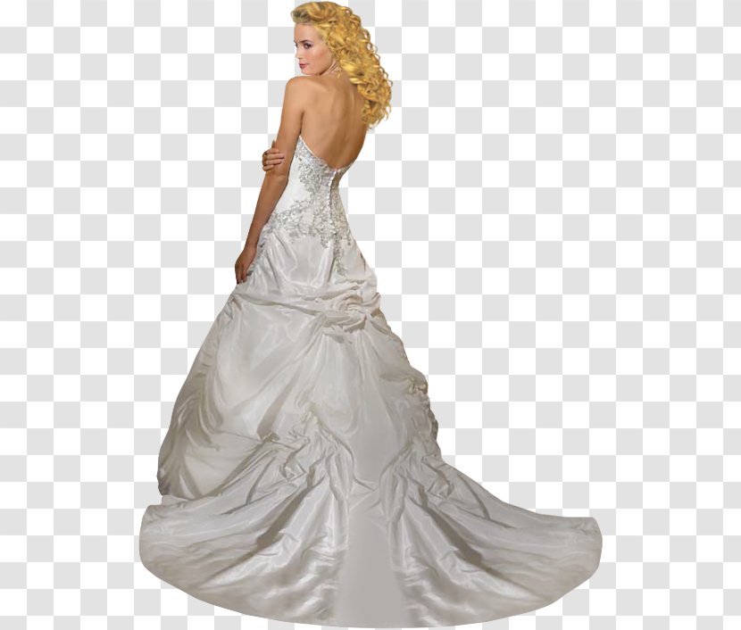 Wedding Dress Evening Gown Bride - Fashion Transparent PNG