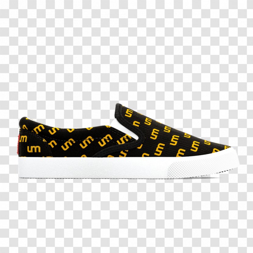 Bucketfeet Slip-on Shoe Checkerboard Yellow - University Of Miami - Footwear Transparent PNG