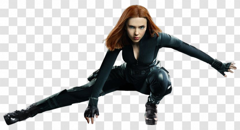 Black Widow Captain America Superhero Marvel Cinematic Universe - Long Hair Transparent PNG