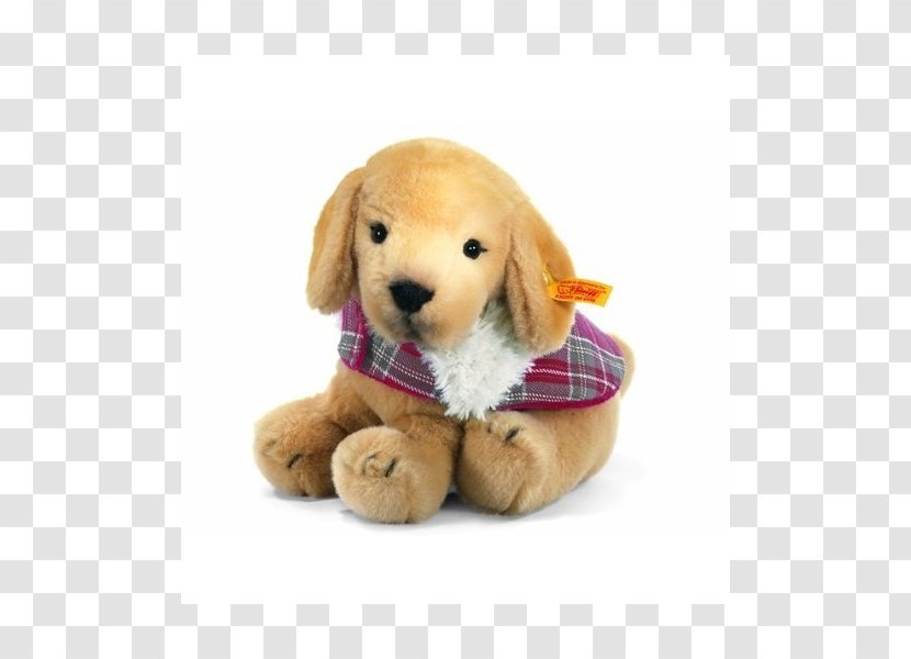 Golden Retriever Puppy Stuffed Animals & Cuddly Toys Dog Breed - Heart Transparent PNG