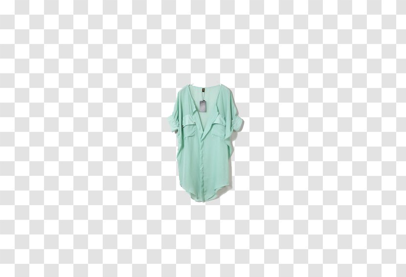 T-shirt Clothing - A Mint Green Shirt Transparent PNG