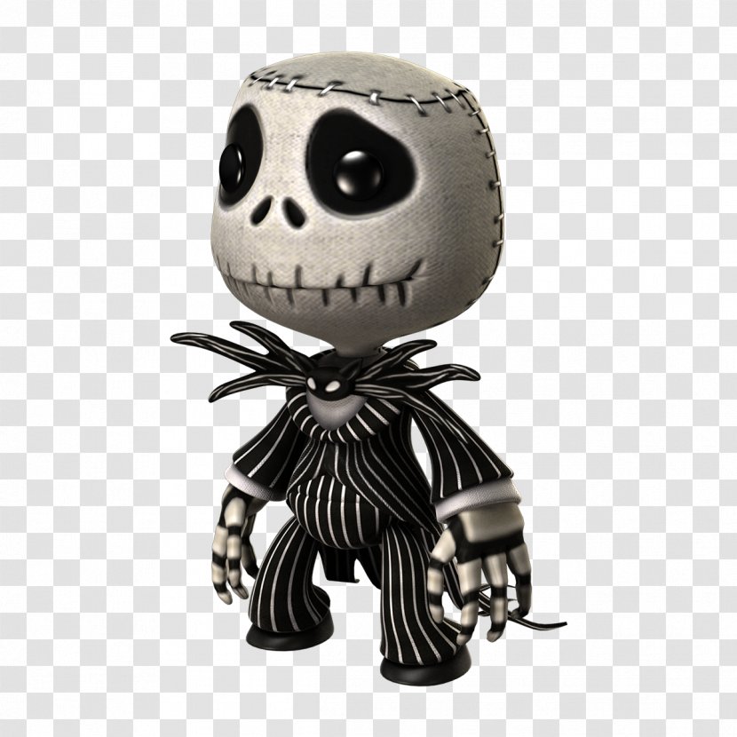 Jack Skellington The Nightmare Before Christmas: Pumpkin King Oogie Boogie Dr. Finkelstein LittleBigPlanet PS Vita - Figurine Transparent PNG