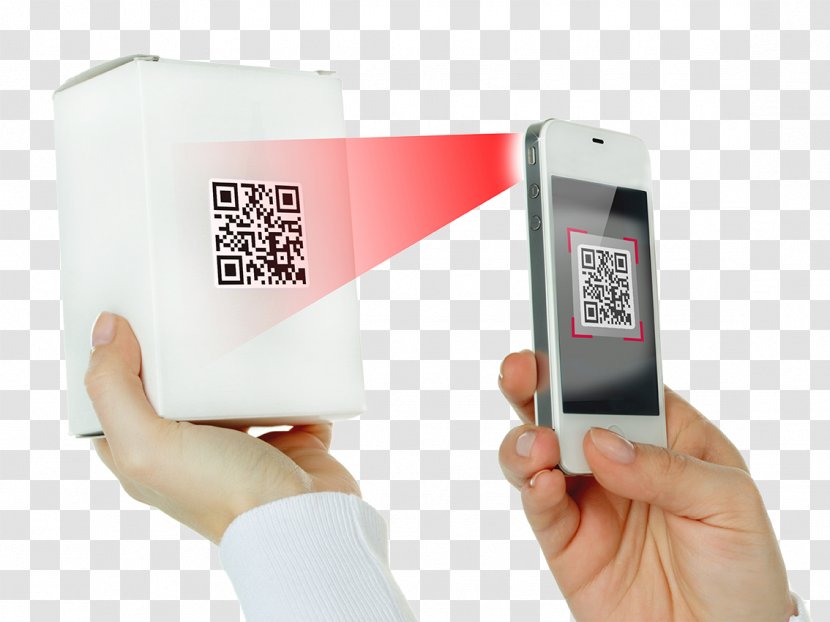 2D-Code Image Scanner Smartphone Publicity - Barcode Reader - Scan Two-dimensional Code Transparent PNG