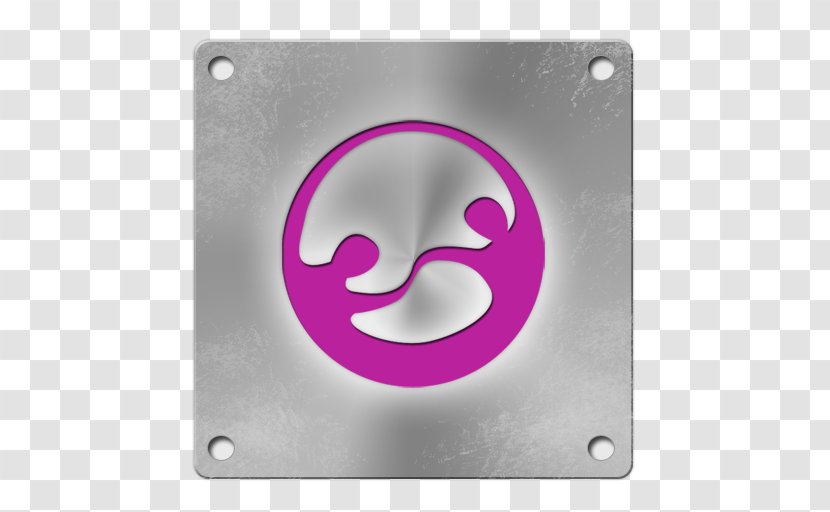 Pink M Circle - Design Transparent PNG