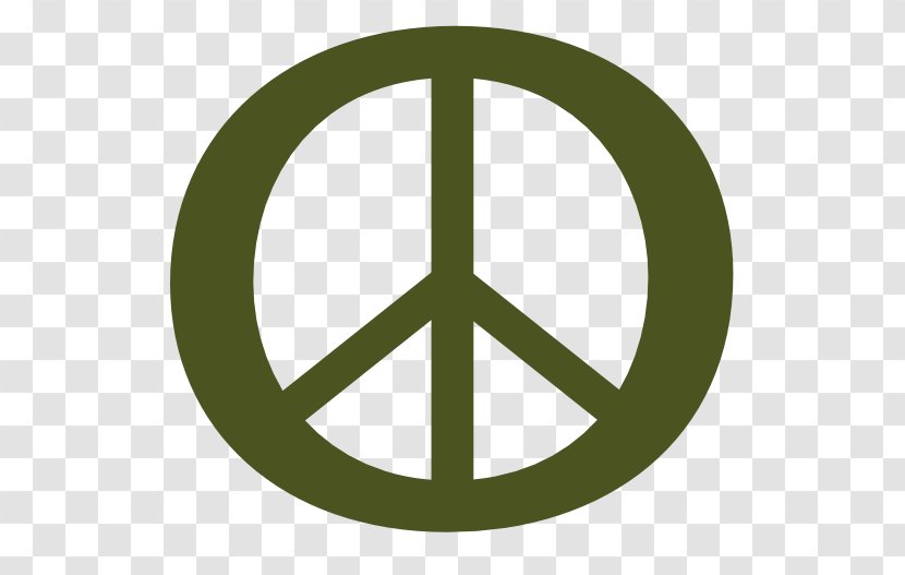 Peace Symbols Sign - Meaning - Military Transparent PNG