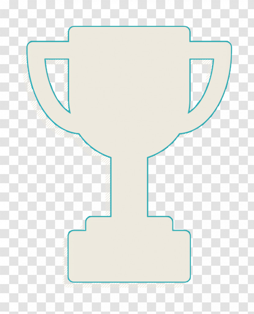 Trophy Sportive Cup Silhouette Icon Admin UI Icon Sports Icon Transparent PNG