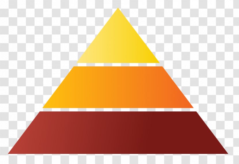 Egyptian Pyramids Shape Square Pyramid Clip Art - Orange Transparent PNG