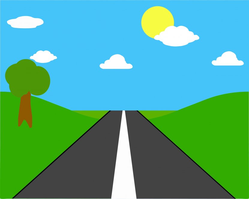 Road Highway Clip Art Transparent PNG