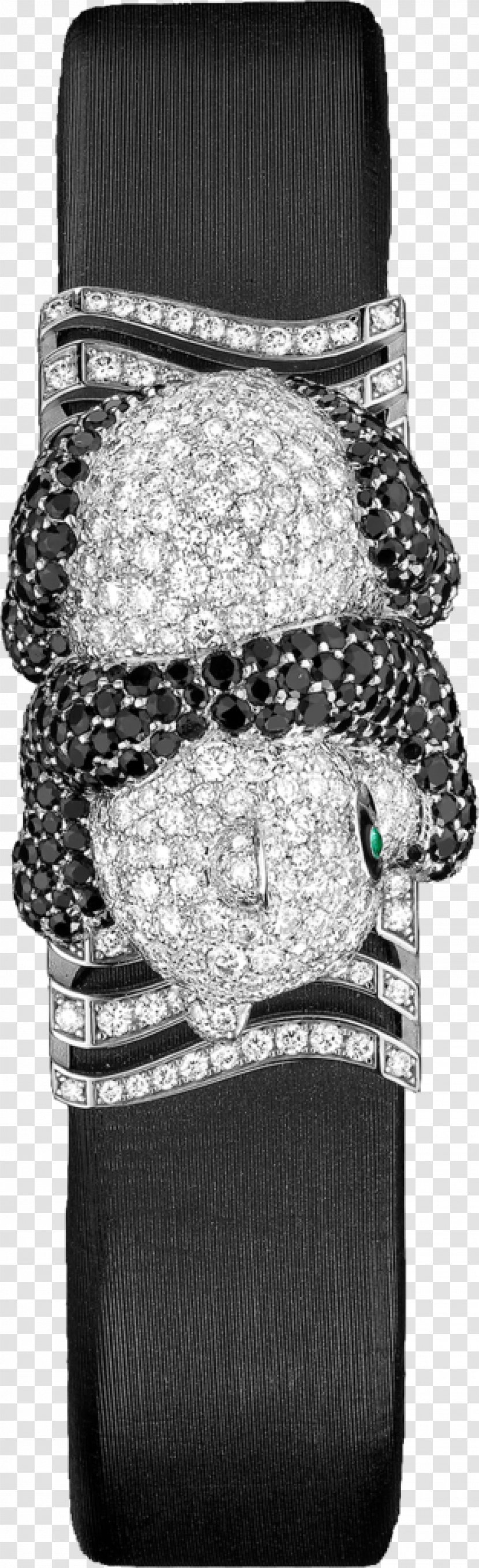 Giant Panda Cartier Jewellery Pocket Watch - Fashion Transparent PNG