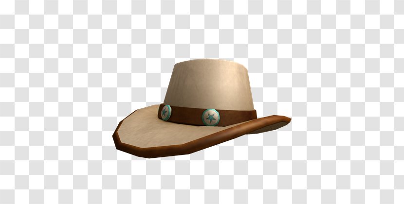 Roblox Cowboy Hat Cap - Boy Transparent PNG