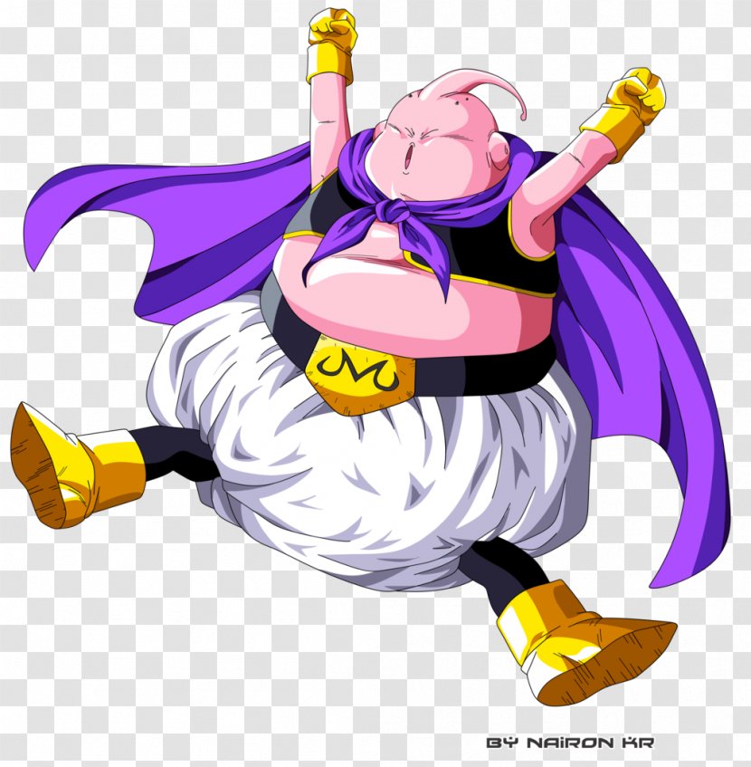 Majin Buu Goku Vegeta Frieza Cell - Nappa - Fat Transparent PNG