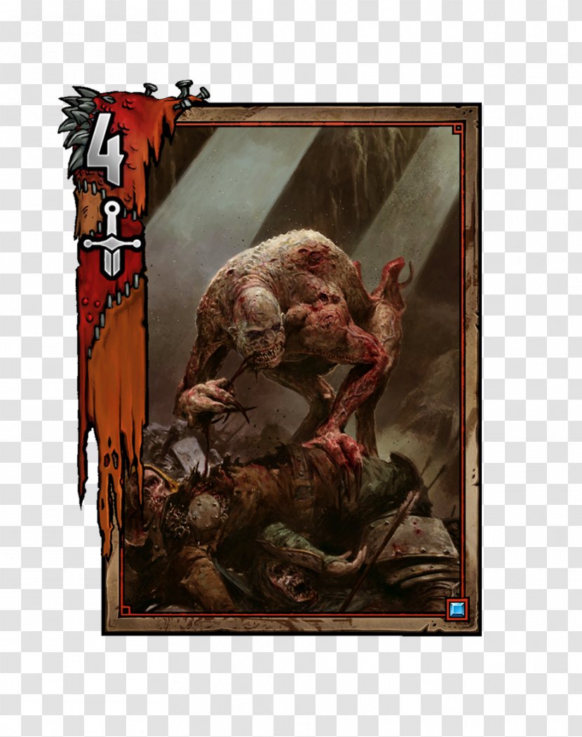 Gwent: The Witcher Card Game Ghoul 3: Wild Hunt – Blood And Wine Monster Transparent PNG