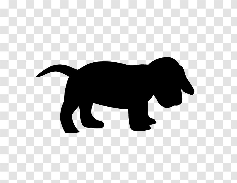 Puppy Dog Breed Silhouette Clip Art - Purebred - High-resolution Transparent PNG