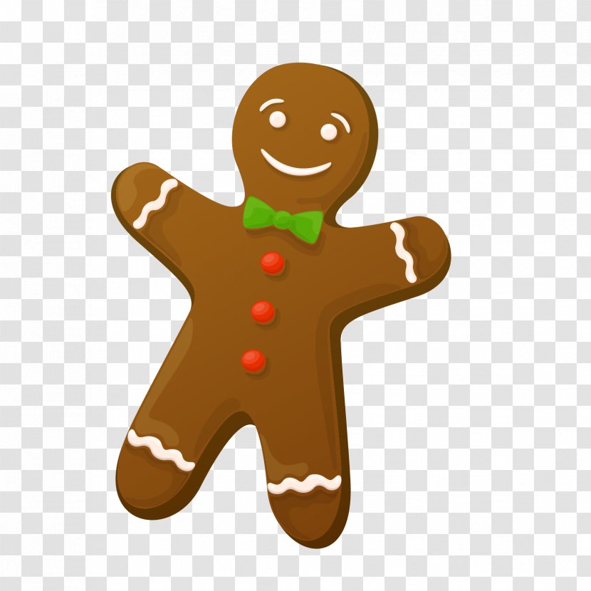 Gingerbread Man Cake Clip Art - Christmas - Dessert Vectors Transparent PNG