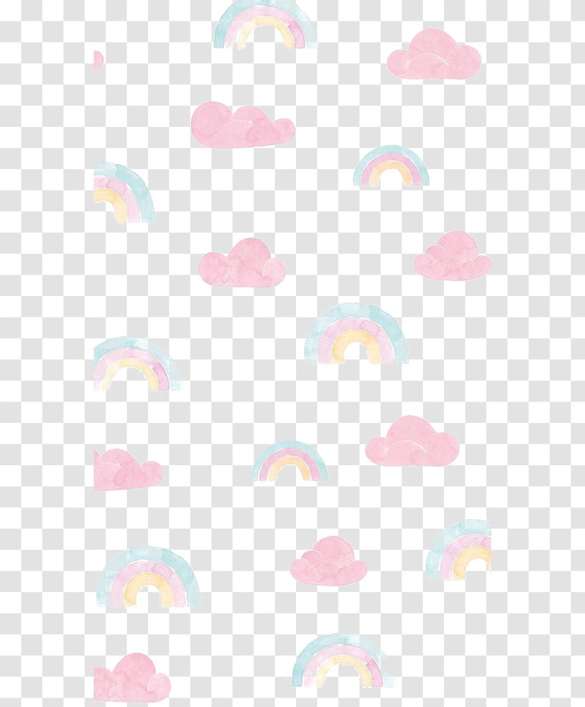 Rainbow Color Icon - Pink - Printing Transparent PNG