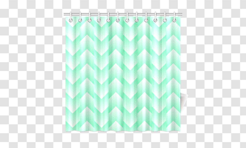 Green Turquoise Douchegordijn Shower Curtain Transparent PNG