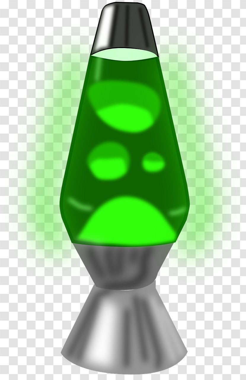 Lava Lamp Lighting Clip Art - Green - Plasma Transparent PNG