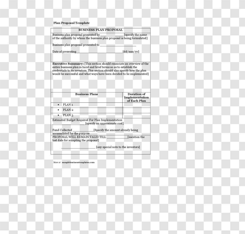 Paper Proposal Document Business - Diagram Transparent PNG