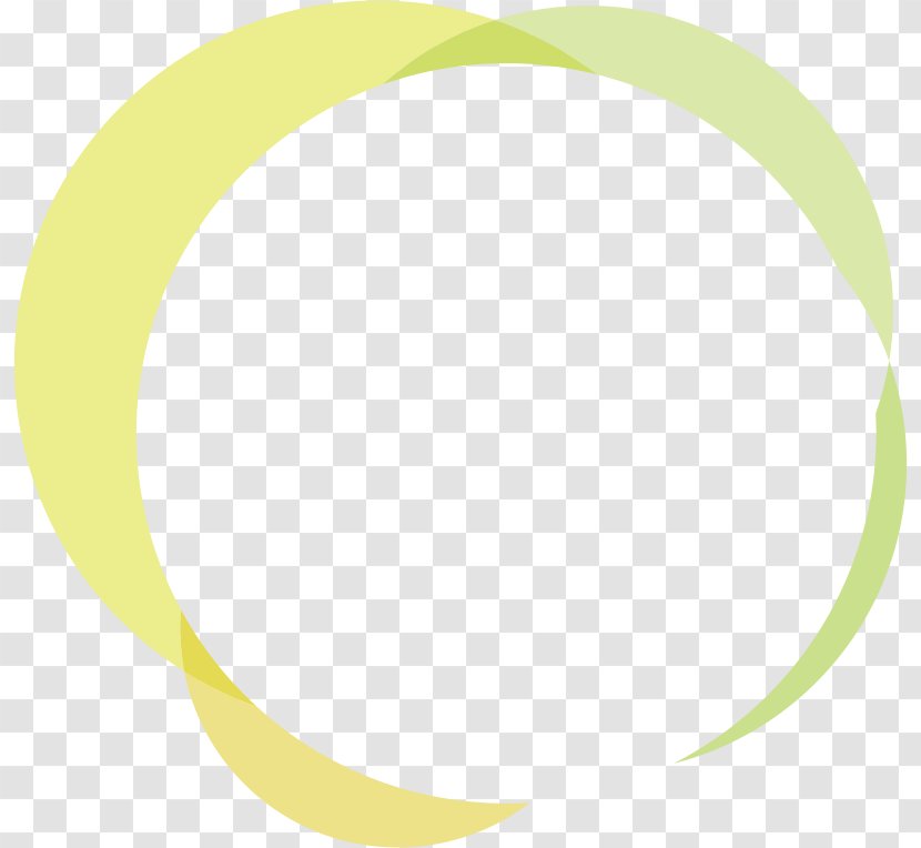 Yellow Pattern - Point - Green Circle Border Transparent PNG