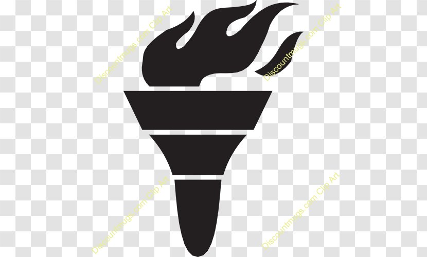 Olympic Games Torch Defunct Flame Clip Art - Hand Transparent PNG