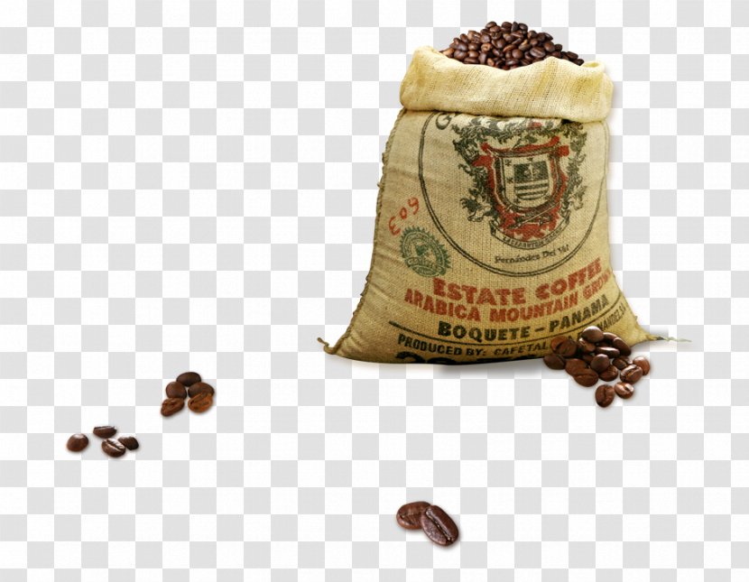 Instant Coffee Cafe U6469u6839u512au54c1 Bean - Bag Of Beans Transparent PNG