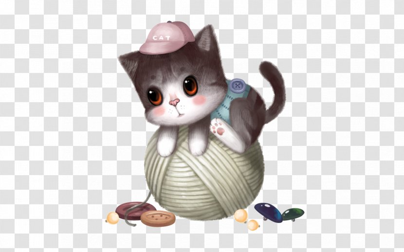 Kitten Cat Cuteness Illustration - Domestic Short Haired - Naughty Transparent PNG