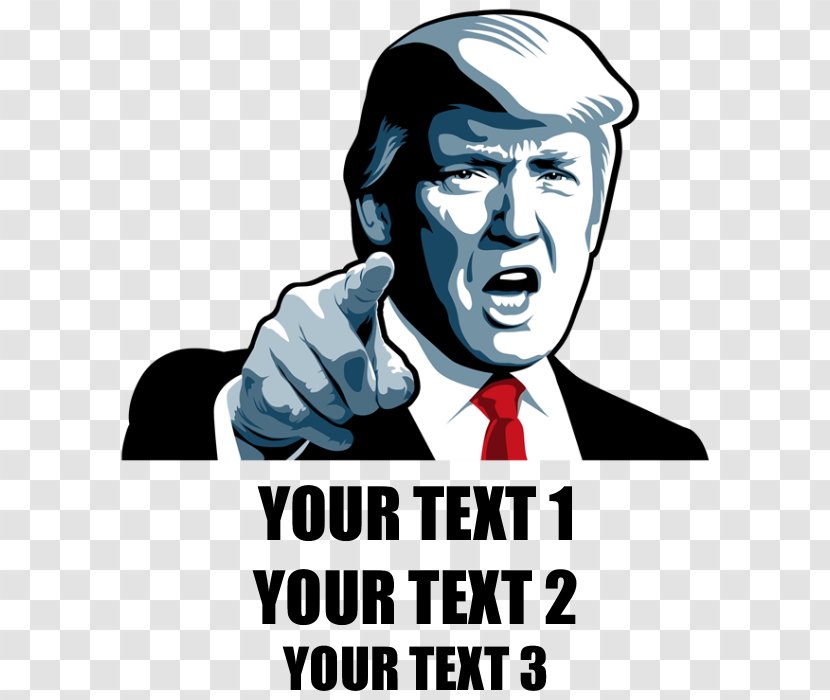 Donald Trump T-shirt Mug United States Of America - Cartoon - Funny Mexican Shirts Transparent PNG