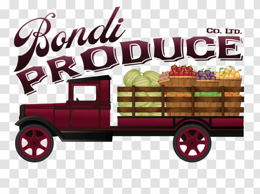 Bondi Produce Organic Food Restaurant - Brand - FOOD TRUCK Transparent PNG