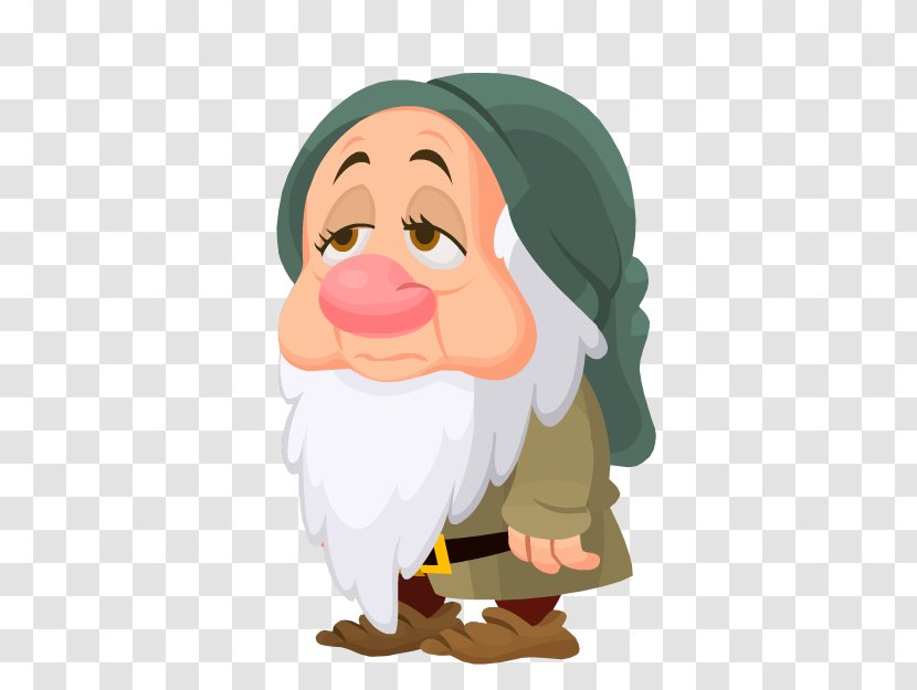 Snow White Seven Dwarfs Dopey Sneezy Bashful - Finger - Dwarf Transparent PNG