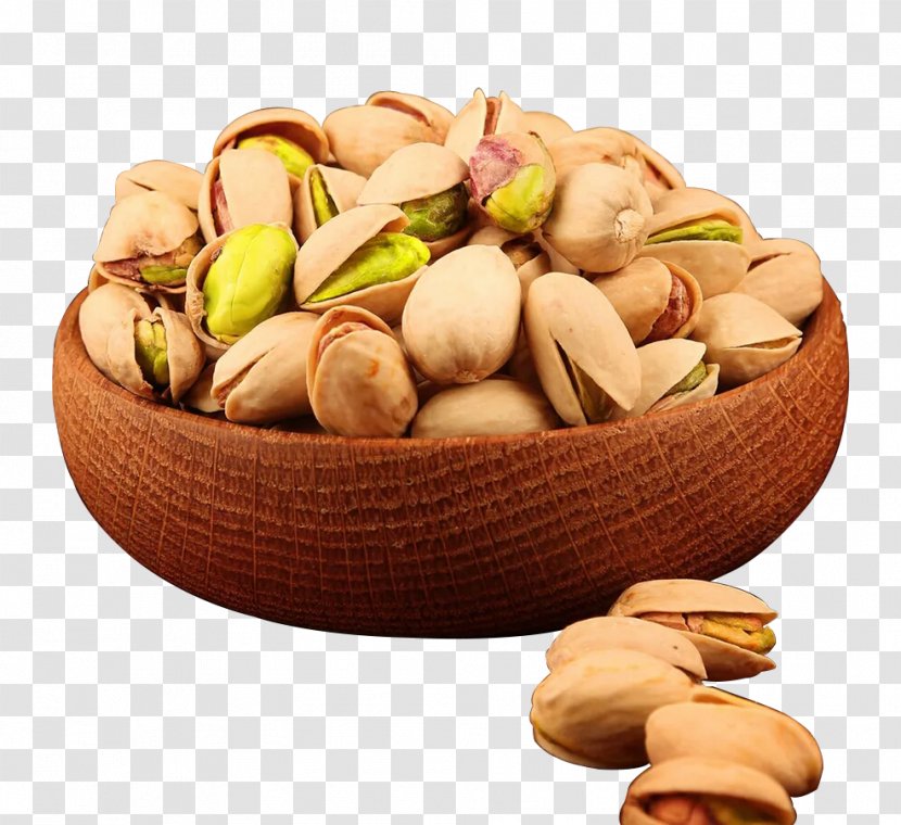 Pistachio Nut Bowl - Plate - Wooden Of Pistachios Transparent PNG