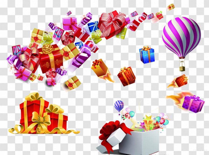 Gift Gratis Computer File - Flying Transparent PNG